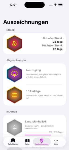 Screenshot - Achievements (German, Light)
