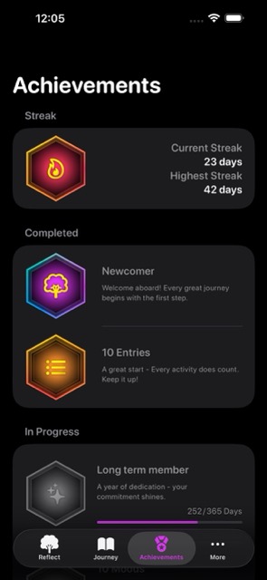Screenshot - Achievements (English, Dark)