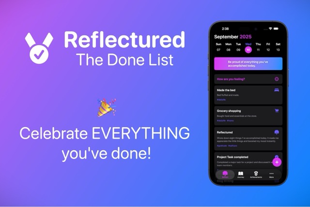 Reflectured - Celebrate Banner